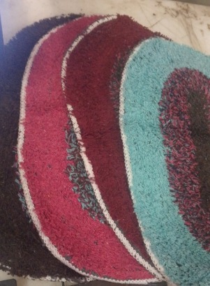Multicolour Door Mat Pack Of 4