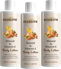 Regolith Lightening Body Lotion With Almond and Vitamin E 100Ml X 3 N