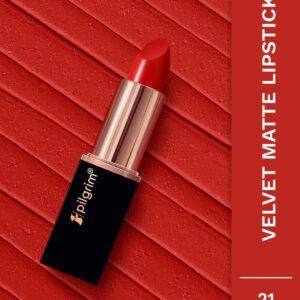 Pilgrim Matte Bullet Intense Colour Transfer Proof And Smudge Proof Lipstick 4 Point 2G