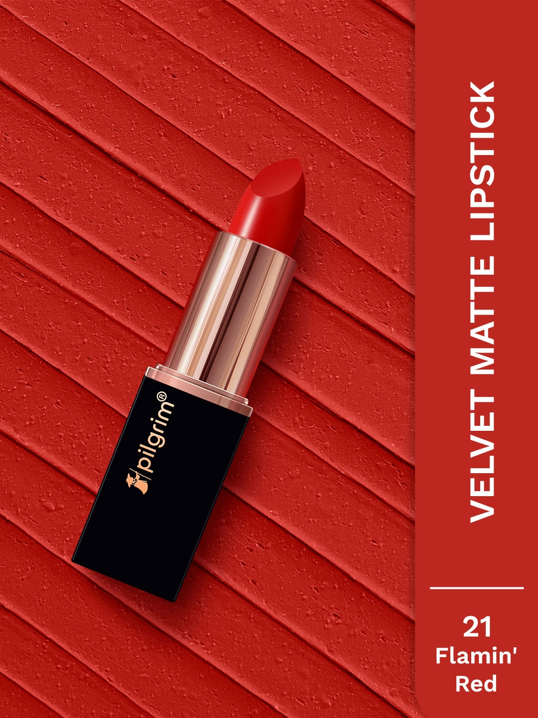 Pilgrim Matte Bullet Intense Colour Transfer Proof And Smudge Proof Lipstick 4 Point 2G
