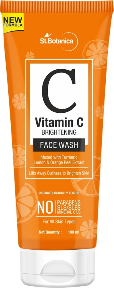 St Botanica Vitamin C Brightening Face Wash 100Ml