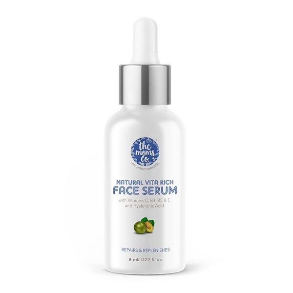 The Moms Co Natural Vita Rich Face Serum For Unisex With Vitamins C 8Ml