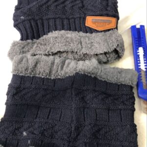 Mark Ample Ultra Soft Unisex Woolen Beanie Cap Plus Muffler Scarf Set