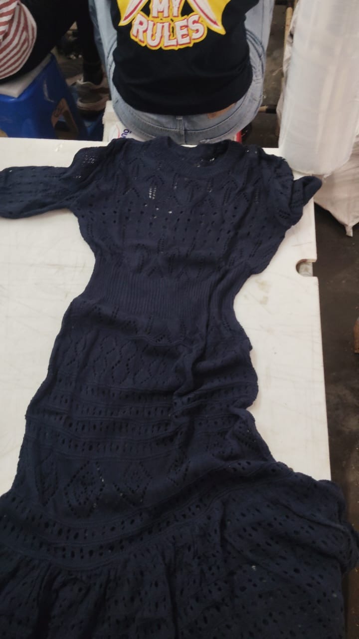 Girl Black Color Dress Size M