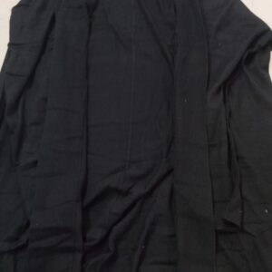Women Black Color Long Jacket Size Xl