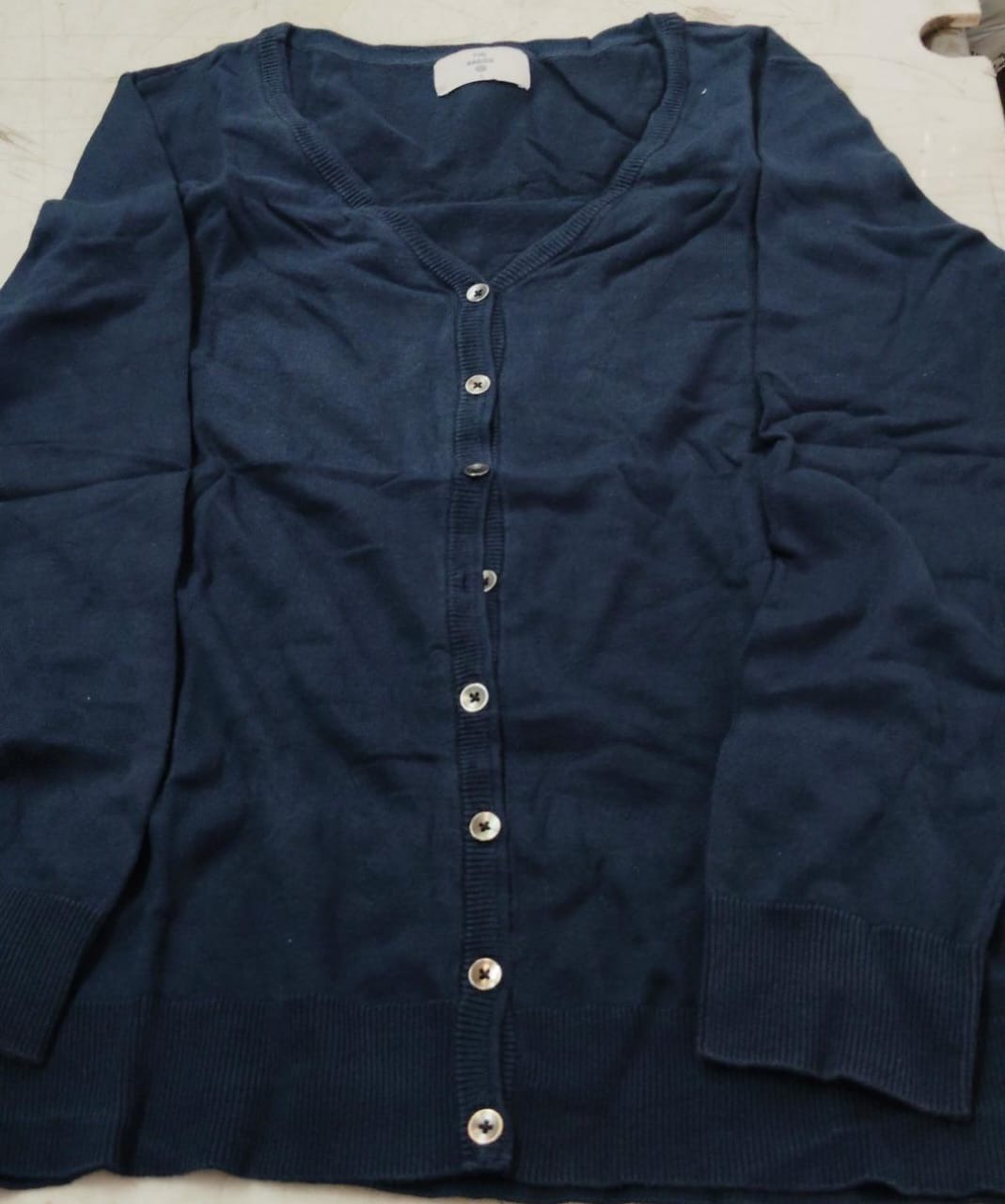 Women Blue Color Sweater Size Xl