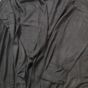 Women Black Color Long Jeacket Size Xl