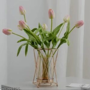 New Metallic Flower Vase Metal
