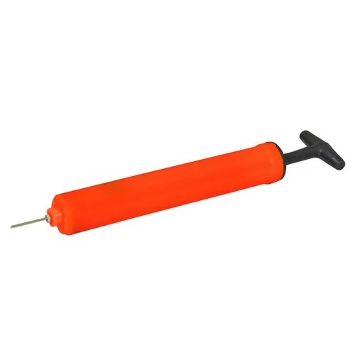 Round Orange Football Pump