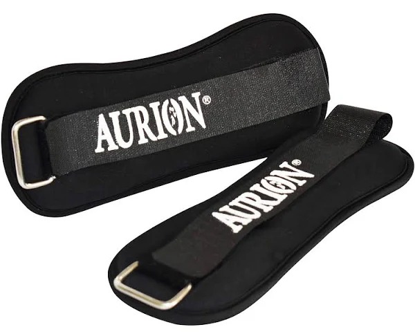 Aurion Wrist Ankle Weights 1Kg Resistance Strength Training Exercises Pack Of 2