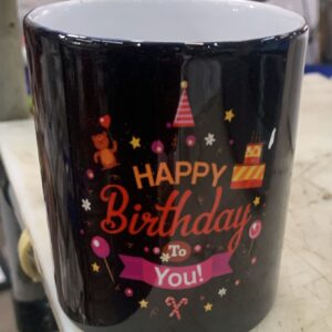 Happy Birthday Printed Ceramic Cup