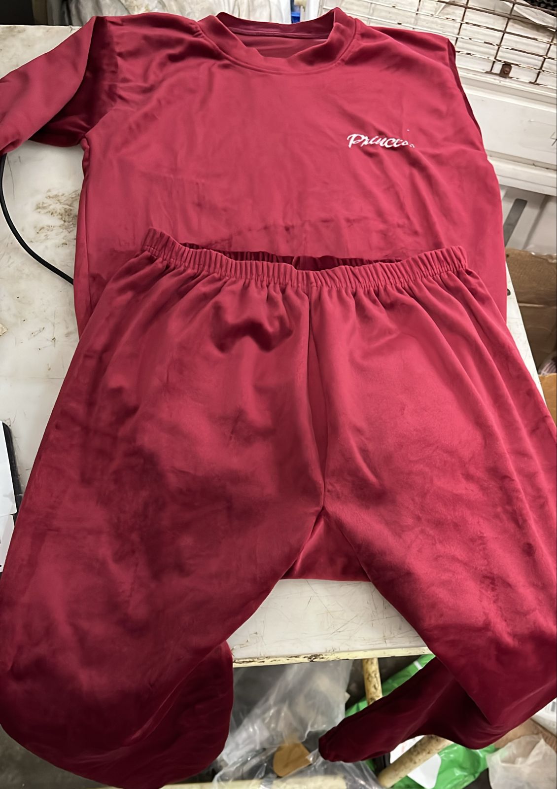 Girls Night Red 1 Suit Size M