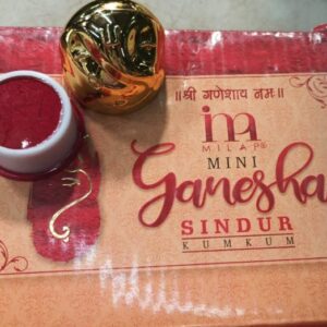 Shri Ganeshaye Nam Mini Ganesha Sindur Kumkum 5 Gm Pack Of 12