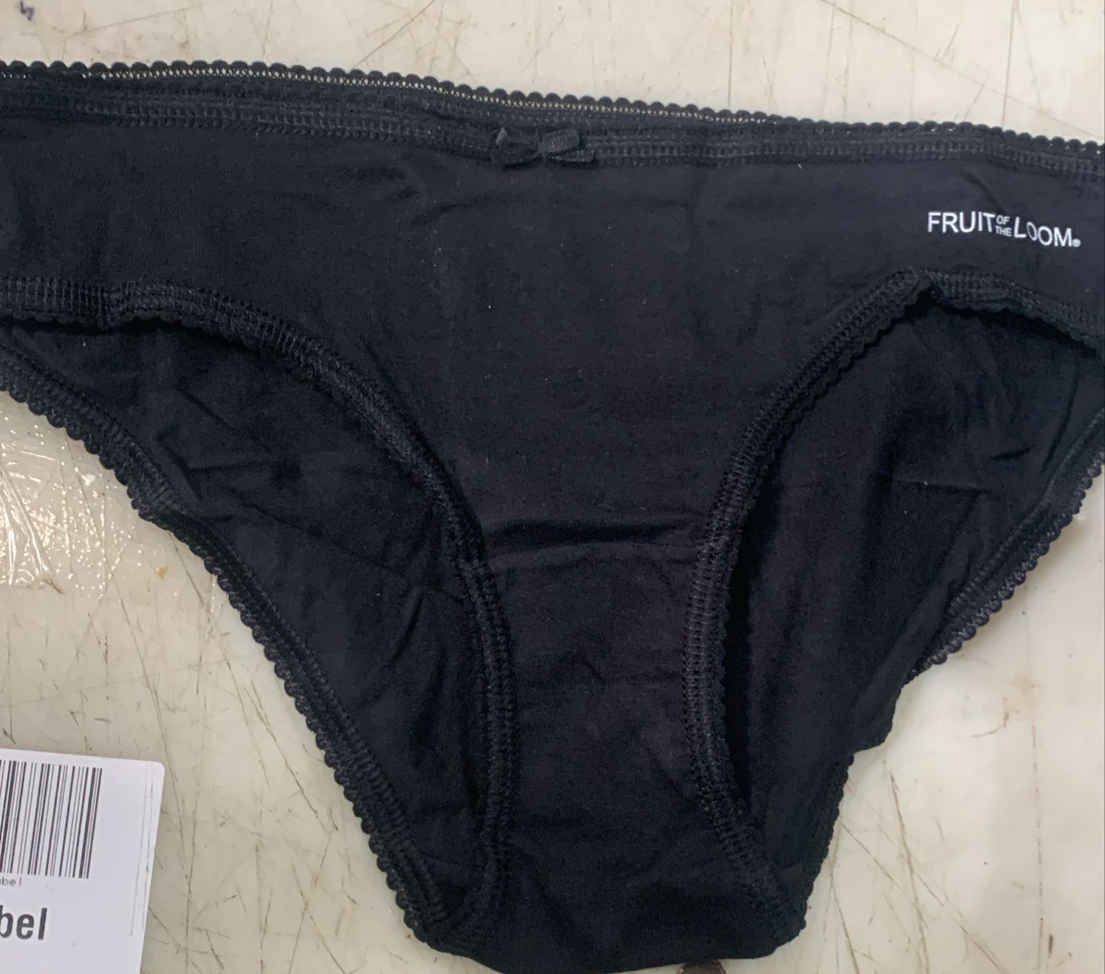 Fruit Or The Loom Women Black Color Panty Size 83 To 89Cm