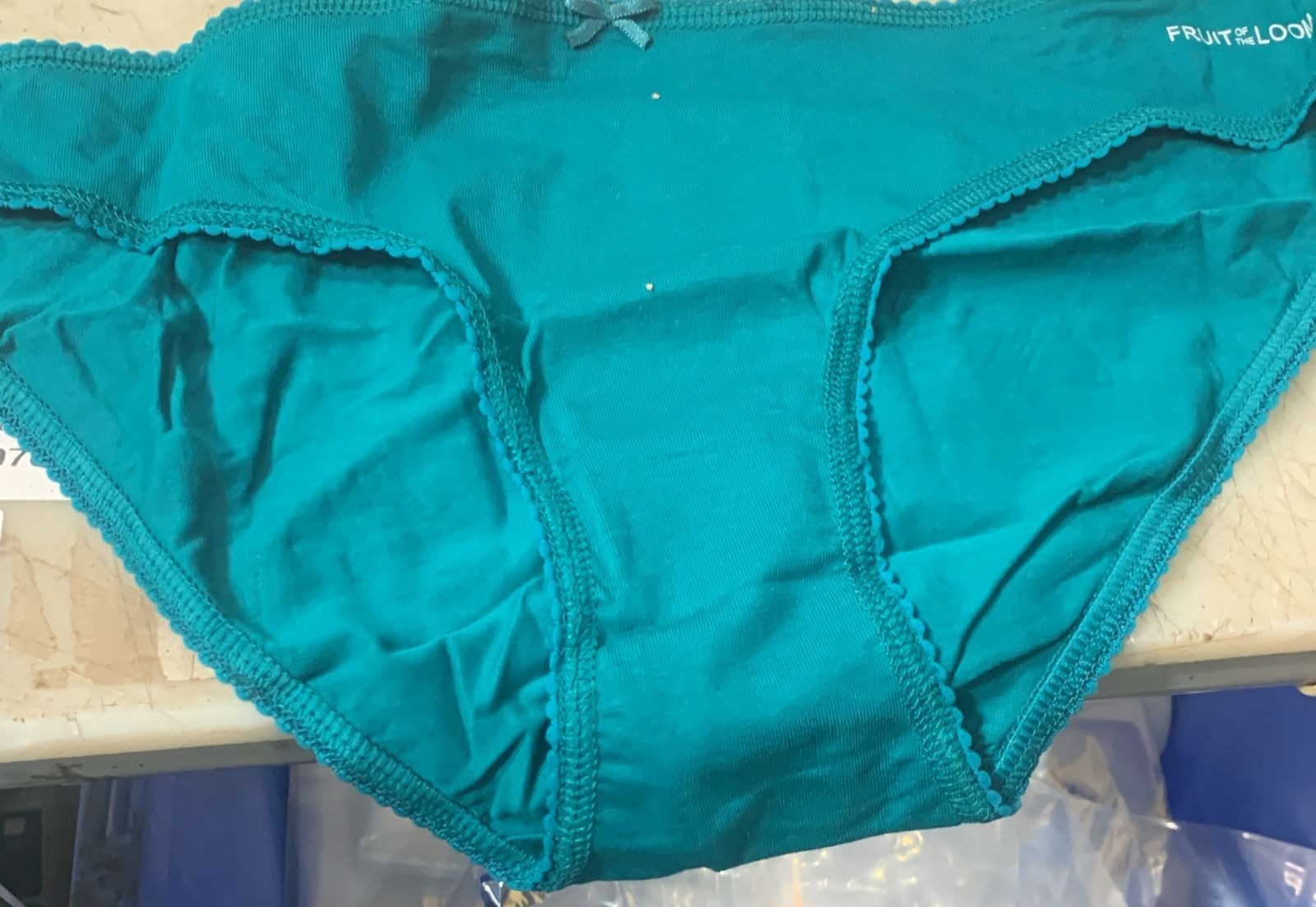 Fruit Or The Loom Women Teal Color Panty Size Xxl
