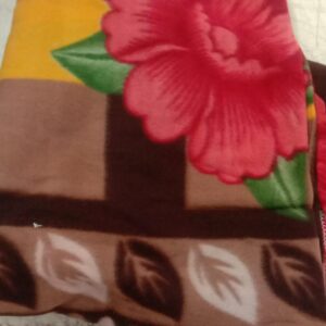 Multicolor Printed Single Blanket For Winter