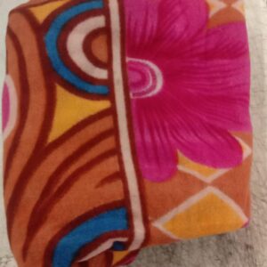 Multicolor Printed Single Blanket For Winter