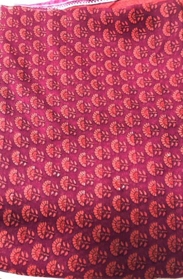 Multi Color Printed Saree For Women