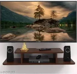 Rsn Creatives Wooden Set Tup Led And Wifi Stand