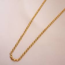 Golden Color Chain For Men