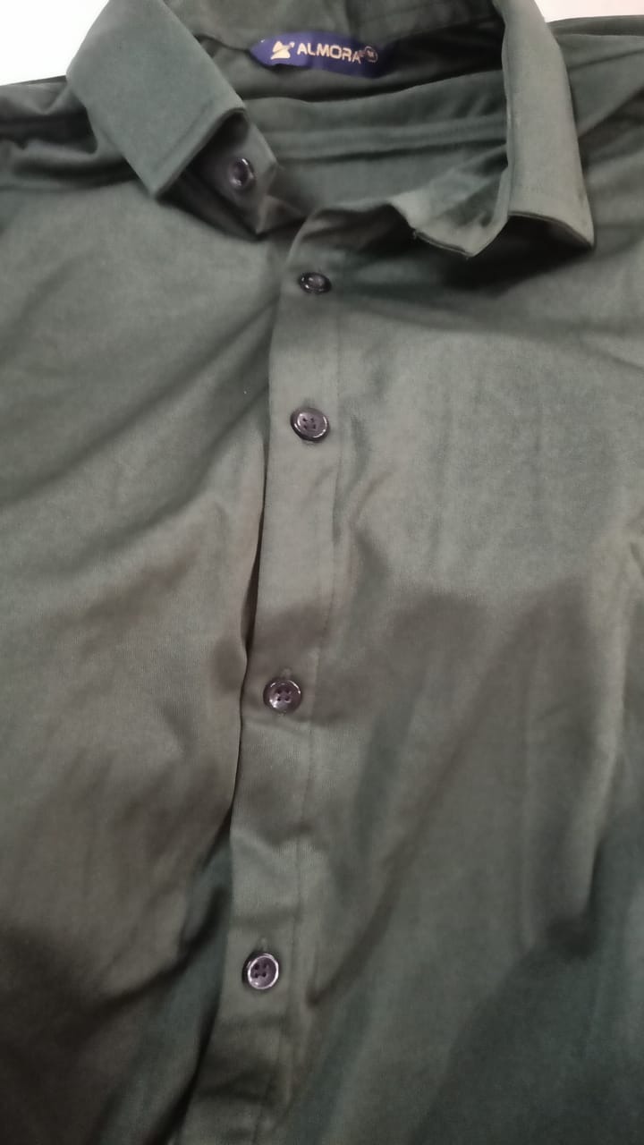 Women Green Shirt Size M