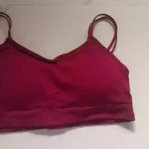 Woman Cotton Mehroon Color Sports Bra Size 36