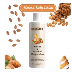 Regolith Almond Vitamin E Refreshing Body LotionFor A LongLasting 100 Ml