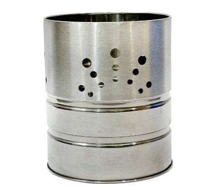 Stainless Steel Leaf Cutlery Holder Multifunctional Organizer For Spoons