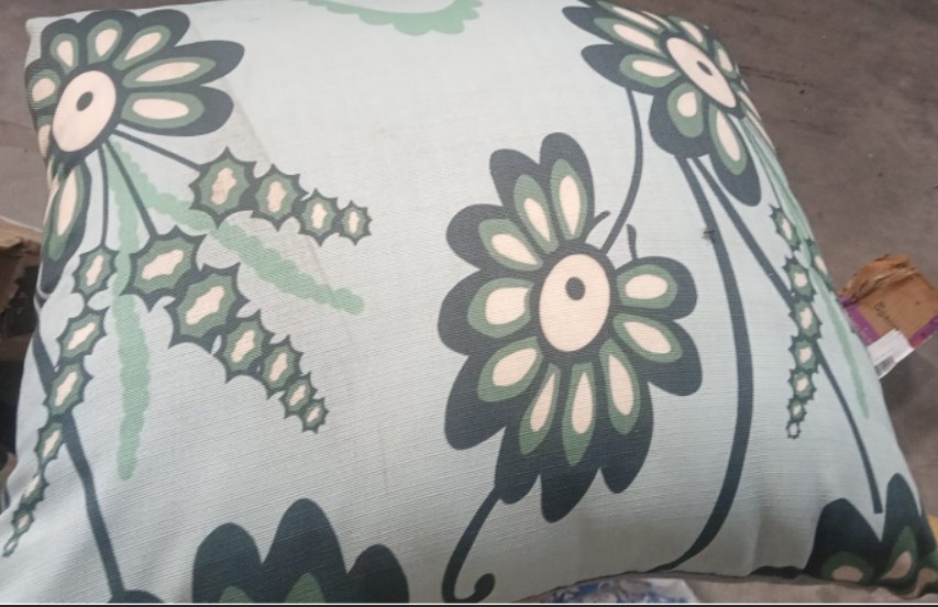 Big Sofa Cushion Pillow Light Blue Colour