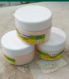Bee Venom Pain Relief Cream 50Gm Pack Of 3