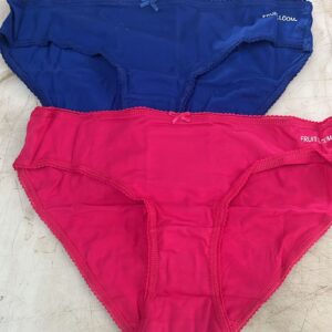 Fruit Of The Loom Womens Panty Pink And Blue Size L Pack Of 2