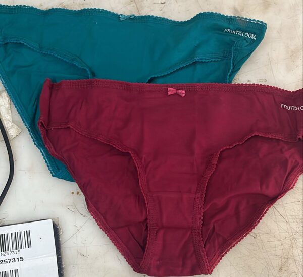 Fruit Of The Loom Womens Panty Green And Maroon Size Xl Pack Of 2