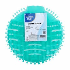 Ross Uniscent Wonder Feel Fresh Urinal Screen Sky Blue Colour Pack Of 10