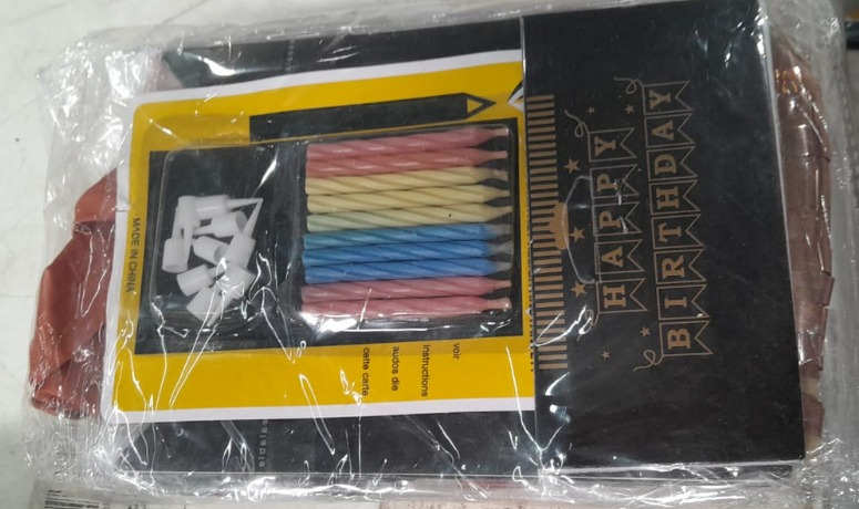 Happy Birthday Decoration Kit Multicolor