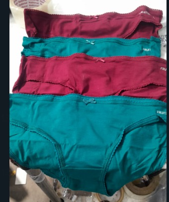Fruit Of The Loom Womens Panty Size L Pack Of 4 Multicolour