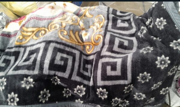 Aabha Single Bed Blanket Grey