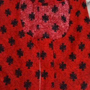 Kurti For Women Colour Red Size Xl