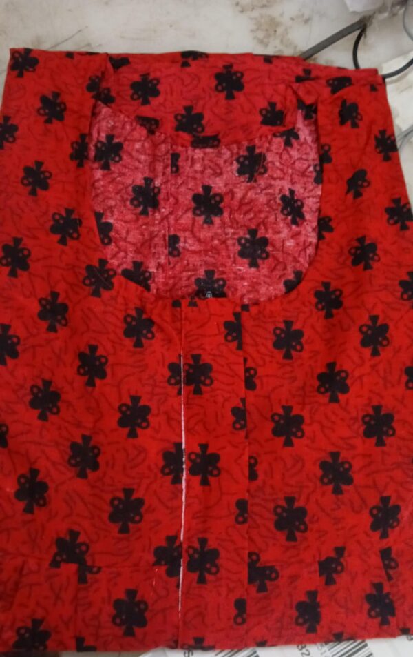 Kurti For Women Colour Red Size Xl