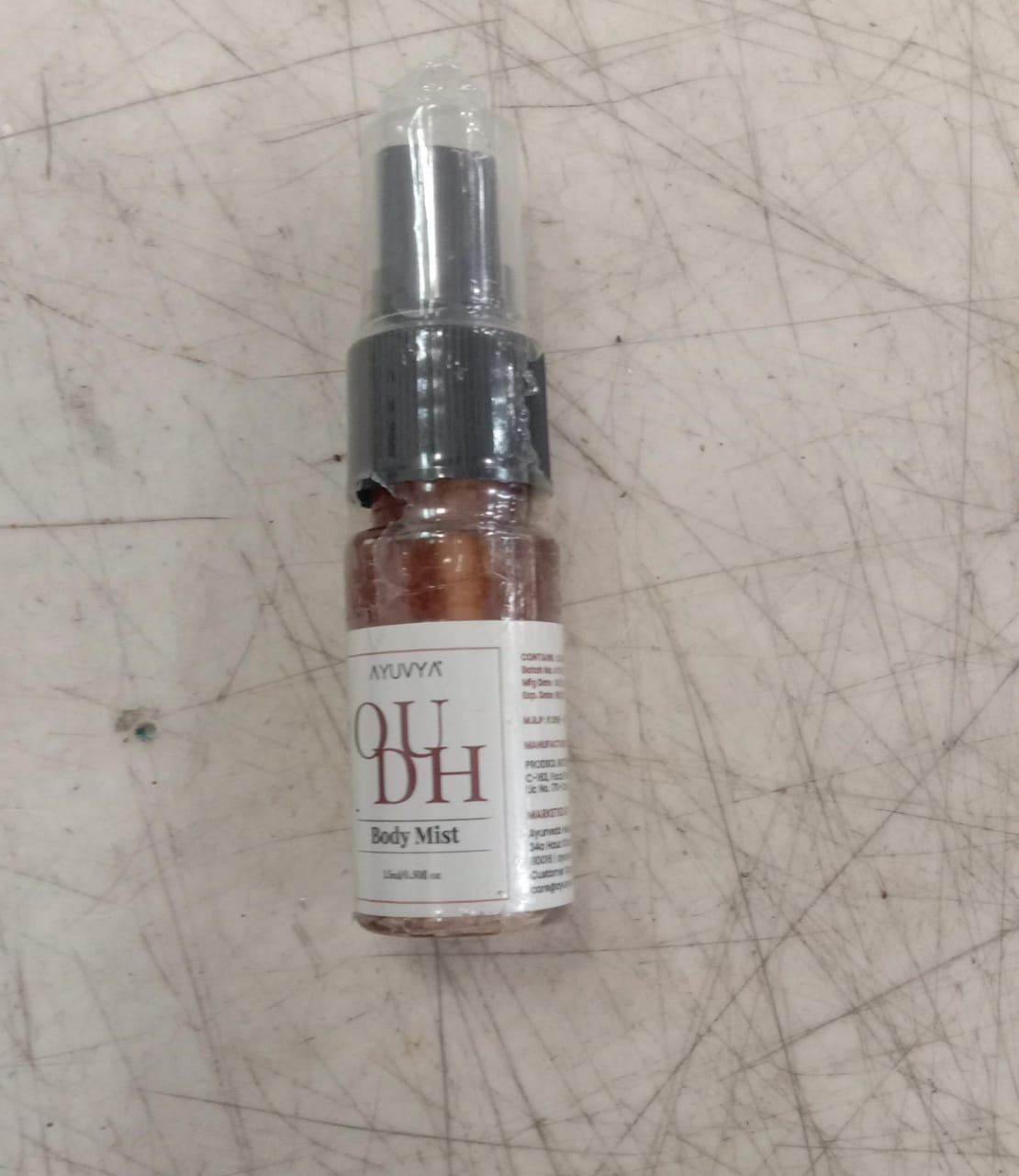 Ayuvya Oudh Body Mist 15Ml