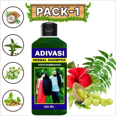 Adivasi Vishvambhari Herbal Shampoo 250Ml