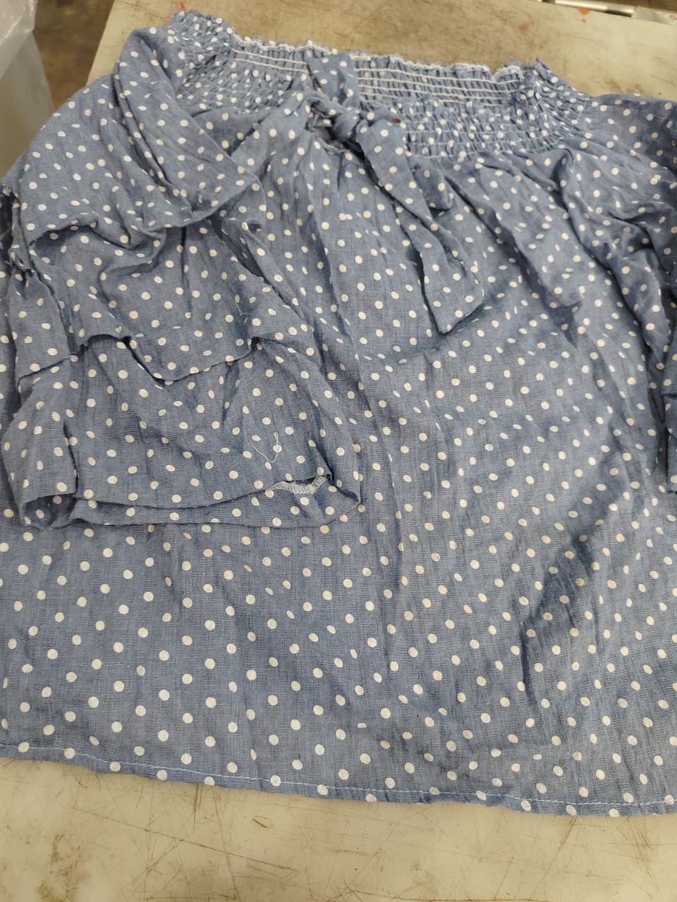 Grey Colour Top For Women Size Xl