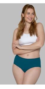 Fruit Of The Loom Womens Red Green Color Briefs Set Of 4 Size L