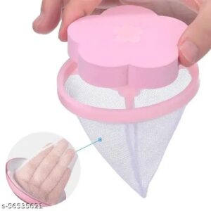 Washing Machine Floating Lint Mesh Bag Net Pouch Hair Catcher Lint Pack Of 2