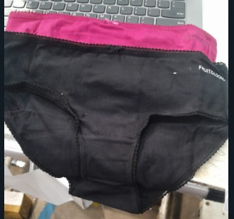 Fruit Of The Loom Womens Panty Size S Pack Of 2 Multicolour