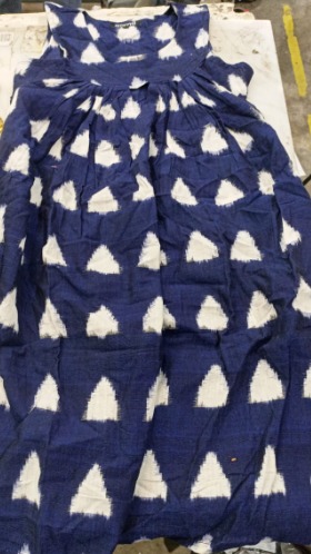 Women Kurta Blue Colour Size S