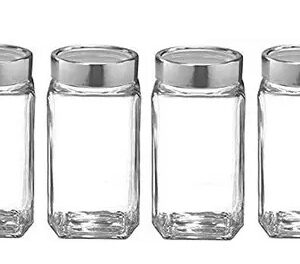 Glass Grocery Container Pack Of 5