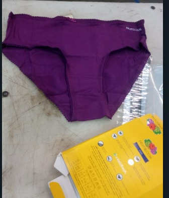 Fruit Of The Loom Womens Panty Size M Purple