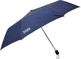 Eume 3 Fold Premium Umbrella Navy Blue