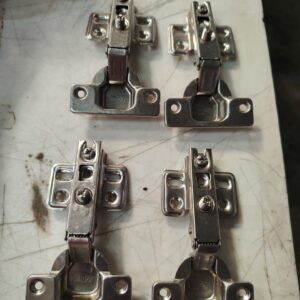 Steel Auto Close Slide On Concealed Hinges 2 Pair