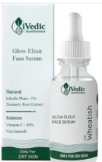 Vedic Ayur Science Glow Elixir Face Serum 30Ml